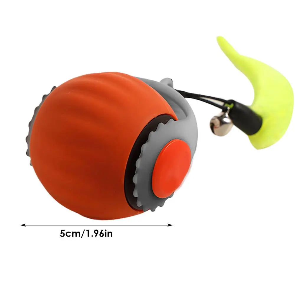 Interactive Cat Ball Toy Pet Cat Intelligent Sensor Ball Electric Toy Reduce Kitten Boredom Adjustable Ball Fast Rolling on